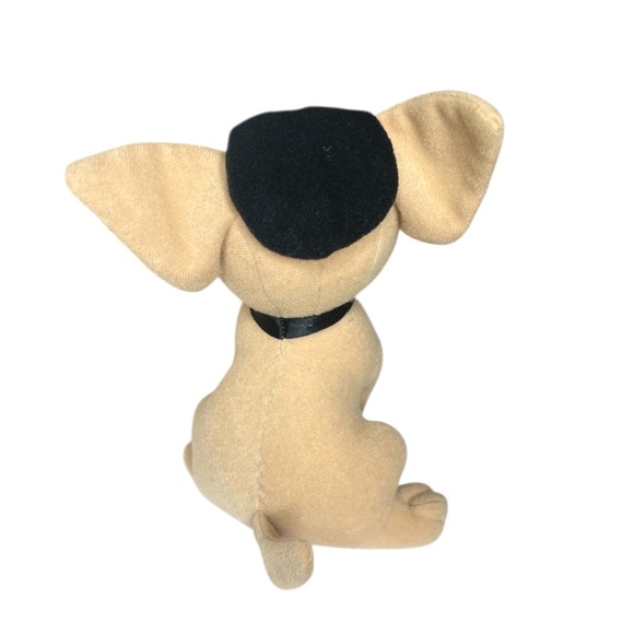 Vintage Taco Bell Yo Quiero Beret Talking Chihuahua Plush Toy Dog Applause - Picture 4 of 7